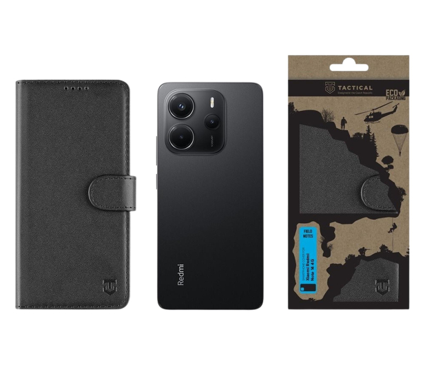 Tactical Field Notes pro Xiaomi Redmi Note 14 4G Black - 1513934 - zdjęcie 3